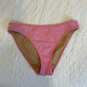 NU SWIM — High Cut Bottom (Pink) — Large
